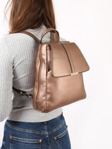 Rugzak Hexagona Bruin ambre 389956-vue-porte