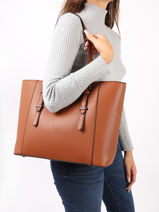 Sac Port paule A4 Format A4 Gallantry Marron format a4 M9417-vue-porte