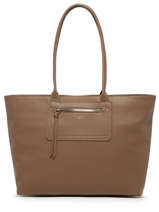 Schoudertas A4 Formaat Format A4 David jones Beige format a4 CM6788