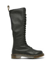 1b60 Virginia  Enkellaarsjes Uit Leder Dr martens Zwart women 23889001