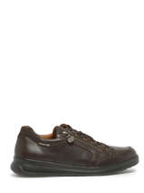 Chaussures Derbies En Cuir Mephisto Marron men P5143425