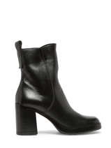 Bottines  Talon En Cuir Mjus Noir women P96212