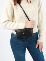 Sac Port paule Grained Miniprix Rouge grained H6020-vue-porte