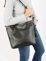 Sac Port paule Romy Cuir Mac douglas Noir romy S-vue-porte