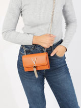 Sac Bandoulire Divina Valentino Orange divina VBS1R403-vue-porte