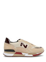 Sneakers En Cuir Nathan baume Beige women 232NS15
