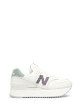 Sneakers Wl574 En Cuir New balance Blanc women WL574ZFG