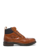 Boots Uit Leder Redskins Bruin men COUNTRY