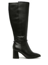 Bottes  Talon En Cuir Tamaris Noir women 41