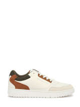 Sneakers En Cuir Tommy hilfiger Blanc men 4730YBH