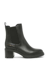 Bottines  Talon En Cuir Tommy hilfiger Noir women 7523BDS