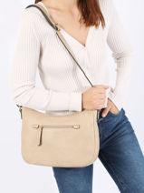 Cross Body Tas Toscane Hexagona Beige toscane 579838-vue-porte