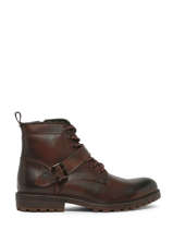 Boots Massa En Cuir Kdopa Marron men MASSA