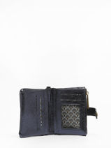 Portemonnee Met Kaarthouder Miniprix Blauw scintillant 424-vue-porte
