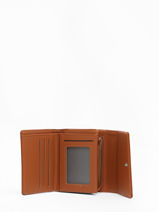 Porte-monnaie Porte-cartes Miniprix Marron sable YM72014-vue-porte