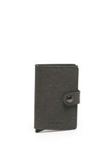 Porte-cartes Cuir Secrid Vert twist MTW
