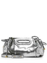 Cross Body Tas Metal Glitter Metal Glitter Leder Gerard darel Zilver metal glitter Y447