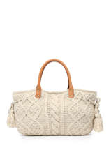 Handtas 24h Wol Gerard darel Beige wool D406