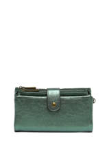Portefeuille Porte-monnaie Miniprix Vert scintillant 423