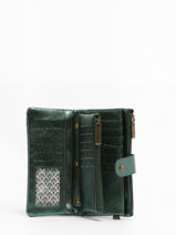 Portefeuille Porte-monnaie Miniprix Vert scintillant 423-vue-porte