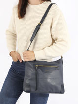Cross Body Tas Bubble David jones Blauw bubble 2-vue-porte