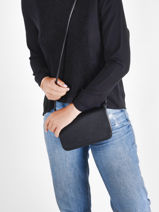 Longchamp Le foulonn Pochette Noir-vue-porte