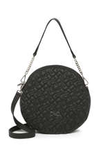 Sac Port paule Anna Quilted Cuir Nathan baume Noir nathan 9Q