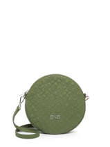 Cross Body Tas Dora Quilted Leder Nathan baume Groen nathan 31Q