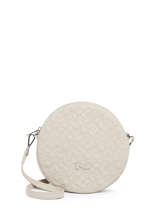 Sac Bandoulière Dora Quilted Cuir Nathan baume Beige nathan 31Q