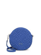 Cross Body Tas Dora Quilted Leder Nathan baume Blauw nathan 31Q