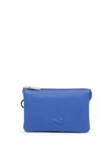 Etui 2 Compartimenten Leder Nathan baume Blauw original n 283N