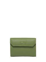 Portefeuille Cuir Nathan baume Vert original n 413N