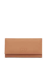 Portefeuille Cuir Nathan baume Marron original n 185N