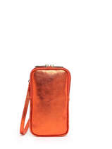 Telefoonetui Nine Leder Milano Oranje nine NI21104N