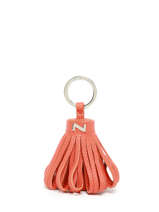 Sleutelhanger Dahlia Leder Nathan baume Oranje original n 100100N
