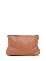 Trousse Cuir Etrier Marron madras EMAD853