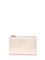 Portemonnee Leder Etrier Roze etincelle irisee EETI619
