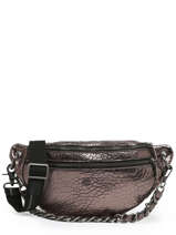 Sac Banane Mila louise Noir vintage 23689JX