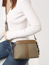 Cross Body Tas Vendome David jones Groen vendome 2-vue-porte