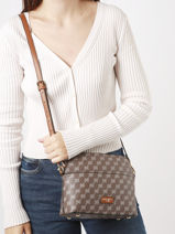 Cross Body Tas Elysee David jones Bruin elysee CH21091B-vue-porte