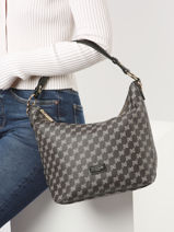Schoudertas Elysee David jones Zwart elysee CH21099-vue-porte