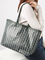 Schoudertas Zely Lacoste Groen zely NF4344ZE-vue-porte