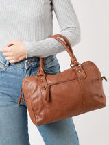 Sac Port Main Basilic pepper Marron ranger BRAN47-vue-porte