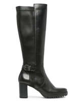 Bottes  Talon Evie En Cuir Dorking Noir women D8955