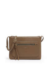 Sac Bandoulire Alpes David jones Marron alpes CM6784