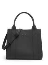 Sac  Main Breda Cuir Nathan baume Noir mondrian 2