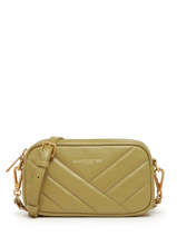 Sac Bandoulire Soft Matelasse Cuir Soft Matelasse Cuir Lancaster Vert soft matelasse 36