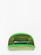 Leportefeuille Manon Cuir Paul marius Vert vintage MANON-vue-porte