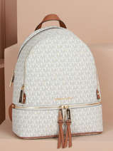 Sac  Dos Michael kors Blanc rhea zip S7GEZB1B