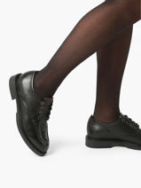 Chaussures Derbies En Cuir Mjus Noir women T81103-vue-porte